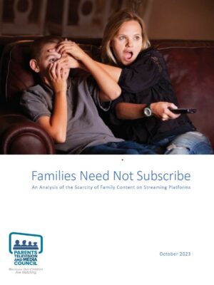 Families Need Not Subscribe Cover